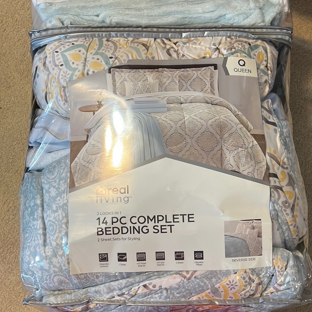 14-piece Complete Bedding Set